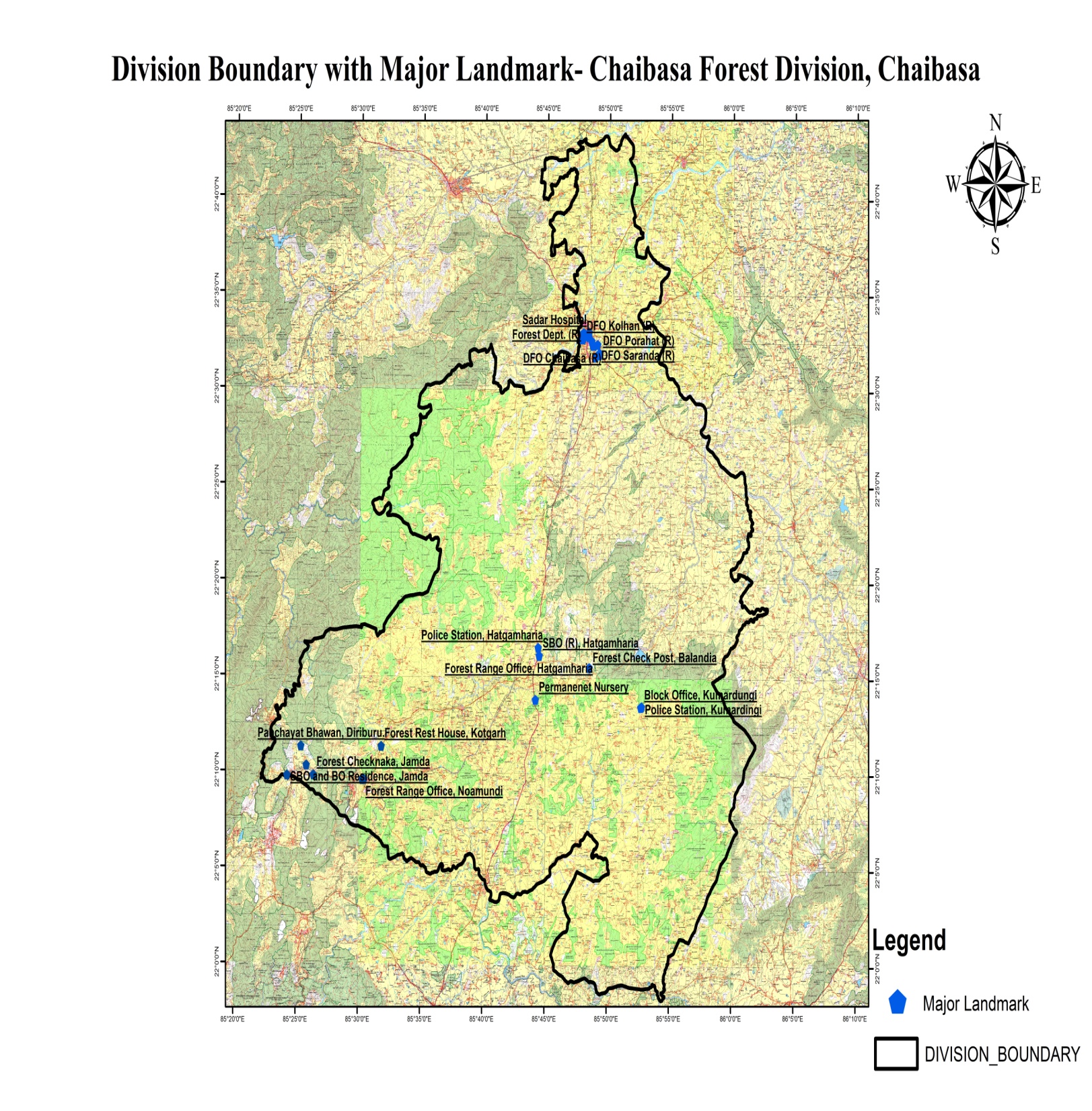 chaibasa_bounday_landmark